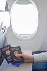 Паспорт гражданина Беларусь в самолете