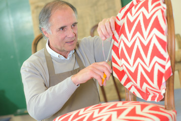 Furniture repair shop