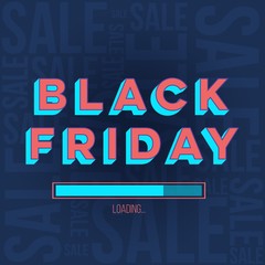 Fototapeta premium Abstract vector black friday sale layout background. For art template design, list, page, mockup brochure style, banner, idea, cover, booklet, print, flyer, book, blank, card, ad, sign, poster, badge.