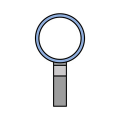 finding the right information view program magnifying glass