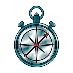 compass navigation icon image vector illustration design