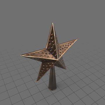 Star tree topper