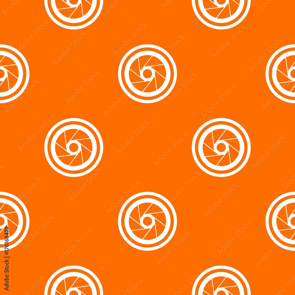 Poster big objective pattern seamless