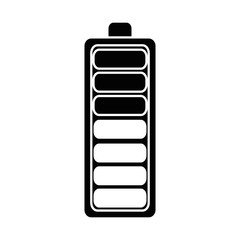 battery level isolated icon vector illustration design