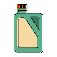 gallon plastic isolated icon