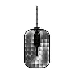 Computer mouse device icon vector illustration graphic design