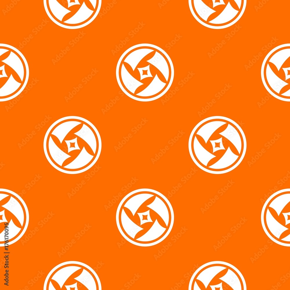Poster covered objective pattern seamless