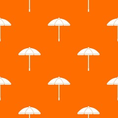 Sun umbrella pattern seamless