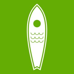 Surfboard icon green