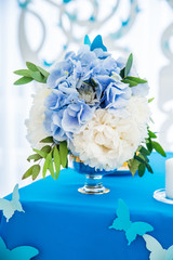 decor on the table, bouquet of flowers