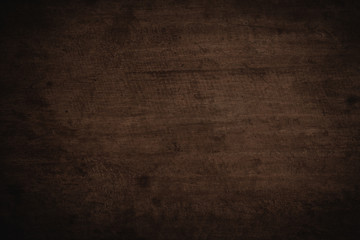 Old grunge dark textured wooden background,The surface of the old brown wood texture