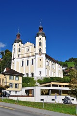 Fototapeta na wymiar Pfarrkirche Saint Pierre et Saint Paul in Sarnen, Kanton Obwalden, Schweiz