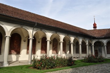 Naklejka premium Innenansicht des Kloster Werthenstein im Entlebuch, Schweiz