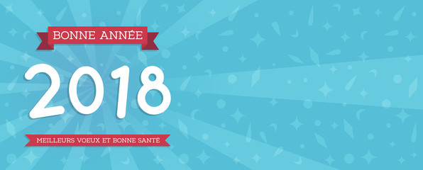 Carte de Vœux - Bonne Année 2018