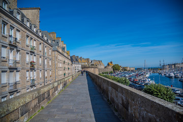 Fototapeta na wymiar Saint Malo Brittany France