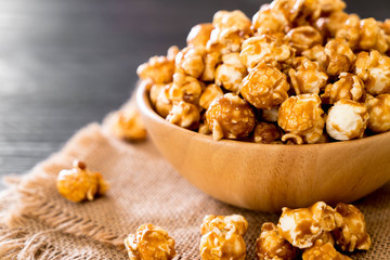 popcorn with caramel