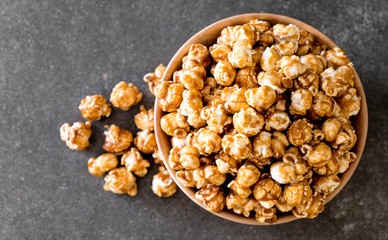 popcorn with caramel