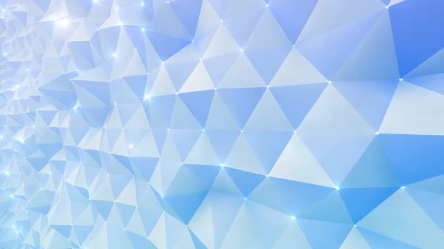 Glitter shining Star Wall waving background.