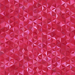Abstract seamless background consisting of red triangles. Geometric design for business presentations or web template banner flyer. Vector illustration