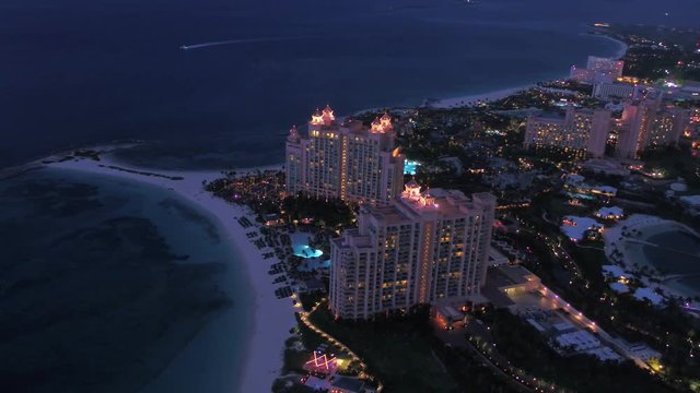 Aerial Bahamas Nassau July 2017 Night 4K Inspire 2