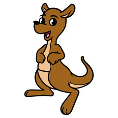 Cartoon Kangaroo