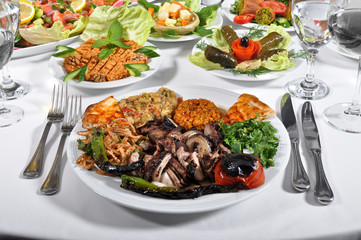 Delicious onion kebab
