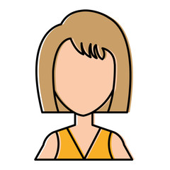 beautiful woman avatar character