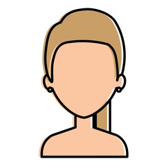 beautiful woman shirtless avatar character