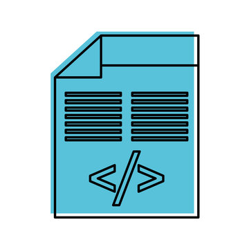 programming window with script of coding data