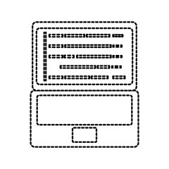 Fototapeta na wymiar laptop coding concept web developer programming screen code