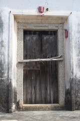 Chinese Cantonese Traditional Old Ancient Village Door Doors Doorway Doorways in Guangdong Province China Asia