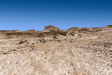 Stone desert in Israel