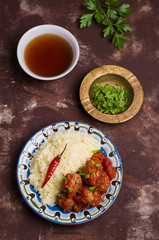 Traditional spicy meatballs