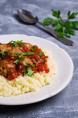 Traditional spicy meatballs