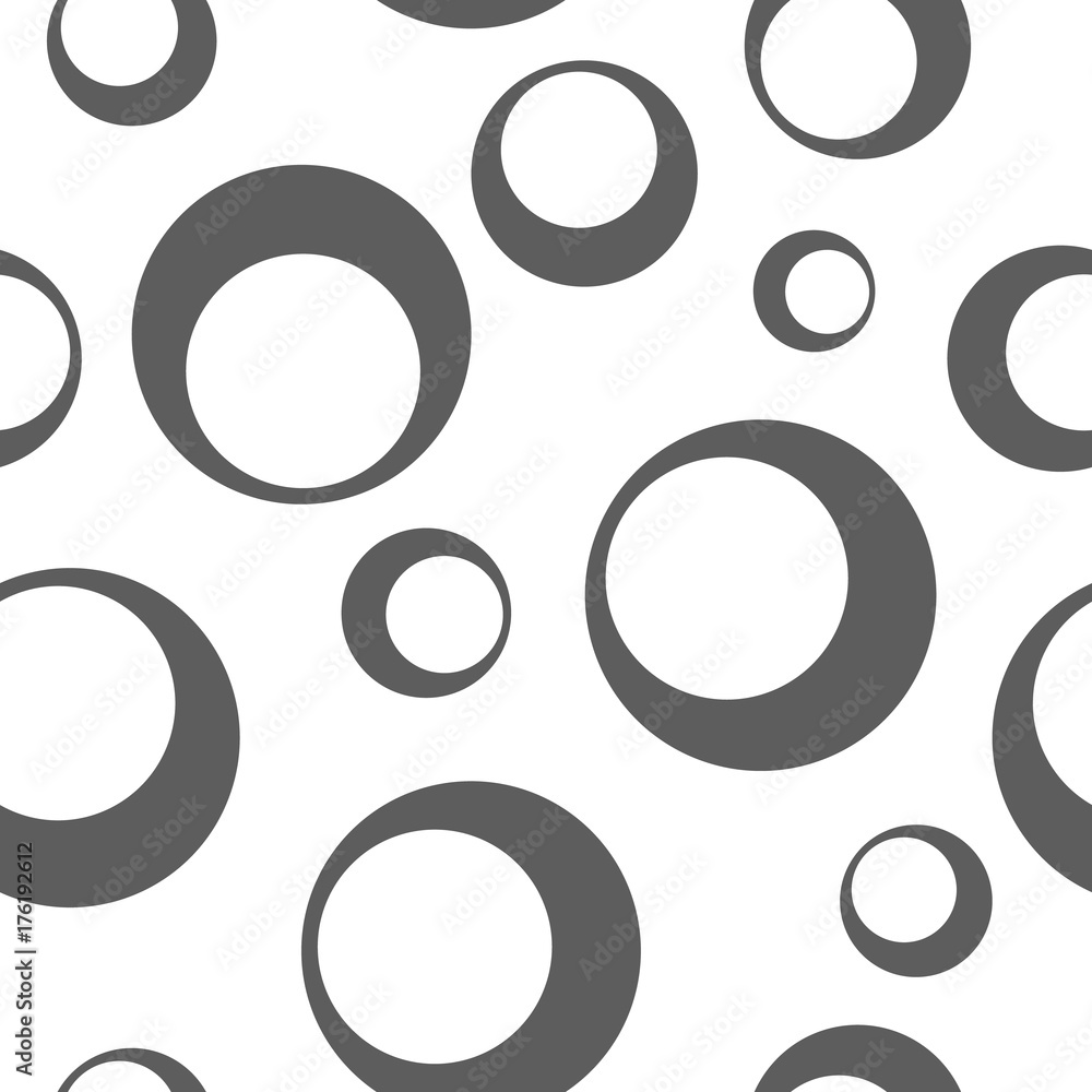 Poster circle seamless pattern. vector seamless pattern. modern stylish texture. repeating circles backgrou