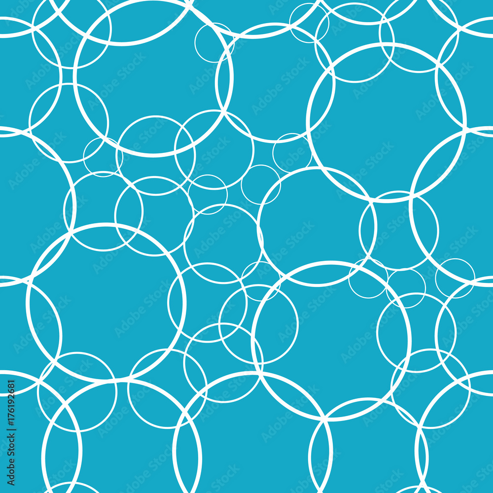 Poster circle seamless pattern. vector seamless pattern. modern stylish texture. repeating circles backgrou