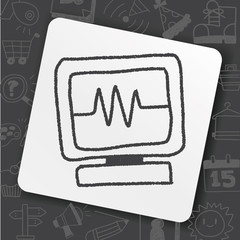 computer doodle drawing