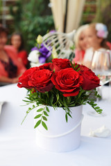 red roses
