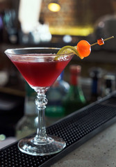 cocktail in the bar