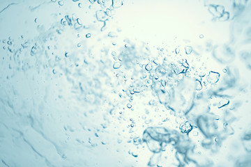 underwater air bubbles texture light blue background