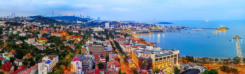 Qingdao coastal scenery