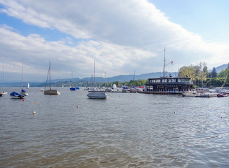 Fototapeta na wymiar around Lake Zurich