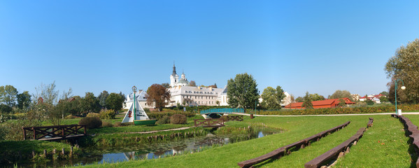 Fototapeta na wymiar Sanctuary in Kodeń, Poland