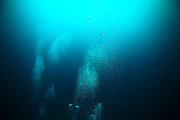 Obraz na płótnie Canvas sea water texture, underwater background