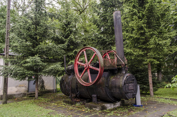 pociąg, lokomotywa, stacja, 