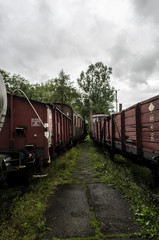 pociąg, lokomotywa, stacja,  © wedrownik52