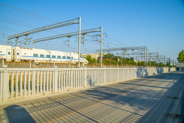 Fototapeta premium A Benz train