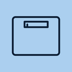 Obraz premium Scale icon