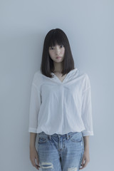 女性ポートレート