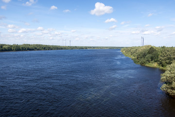 Obraz premium wide river